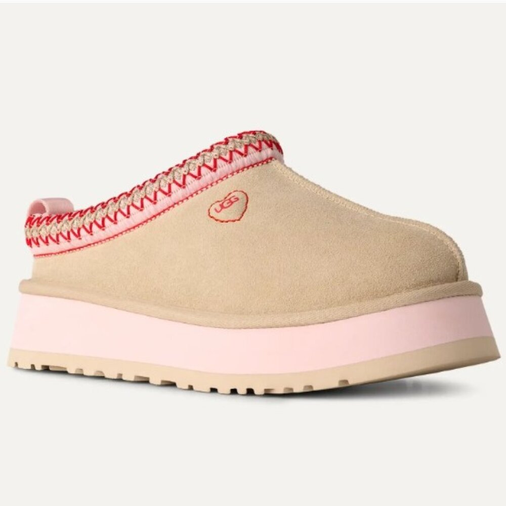 Ugg Tazz Love 26 Sea Salt/Rosetta Limited Edition Valentine’s Day 8 - Picture 2 of 16